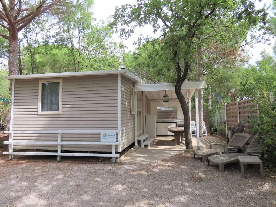 Mobile Home 6-Pers Camping Lei Suves-Cotes D'Azur-Including Airco Roquebrune-sur-Argens Exterior photo