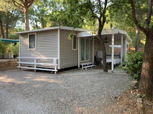 Mobile Home 6-Pers Camping Lei Suves-Cotes D'Azur-Including Airco Roquebrune-sur-Argens Exterior photo